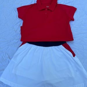 DSG Dicks sporting Goods girls golf set/outfit size S 8-9